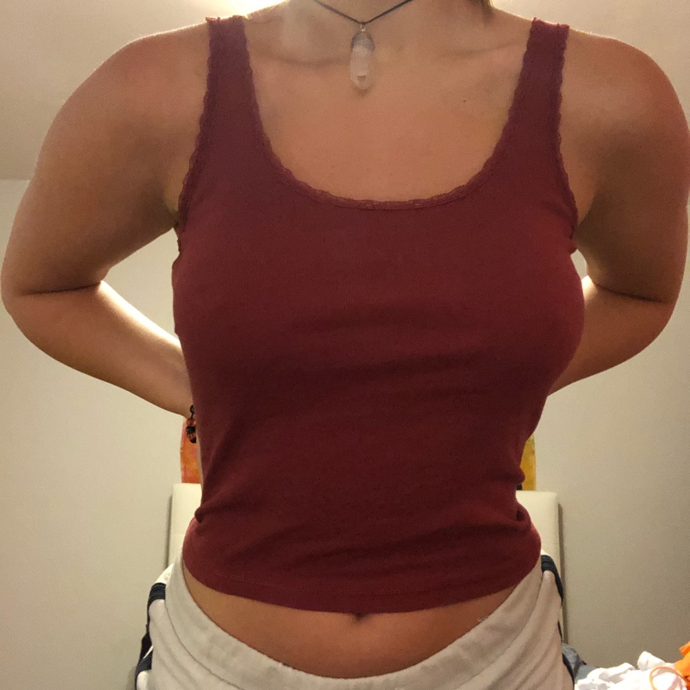 Sexy lace tank🤎